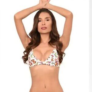 Two Piece Mafia Casi Top in Butterfly